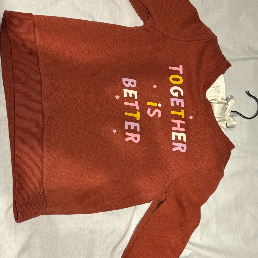 Target Brown Sweater Together Better Crew Neck